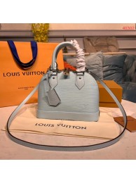 LOUIS VUITTON M40302 EPI LEATHER ALMA SMALL LIGHT BLUE HY11394Gh26