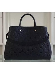 Louis Vuitton M41069 Black Monogram Empreinte MONTAIGNE GM Bag HY21135lu18