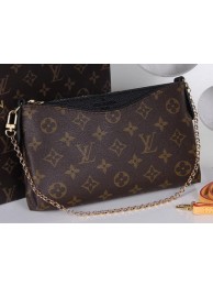 Louis Vuitton M41638 Monogram Canvas PALLAS CLUTCHES Black HY1633JD28