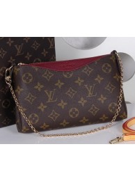 Louis Vuitton M41638 Monogram Canvas PALLAS CLUTCHES Purple HY1321Gp37