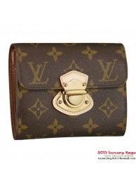 Louis Vuitton M60211 Monogram Canvas Joey Wallet HY23873Gm74