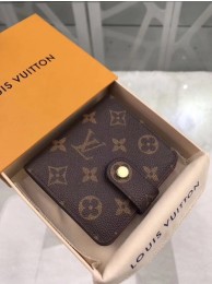 Louis Vuitton M61667 Monogram Canvas Zipped Compact Wallet HY4463fc78