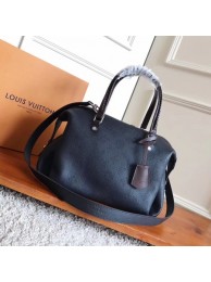 Louis Vuitton Mahina Leather ASTERIA Bag M54672 Black HY6103gE29