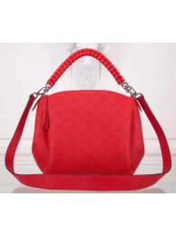 Louis Vuitton Mahina Leather BABYLONE CHAIN BB Bag M51223 Red HY1934bm74