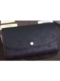 Louis Vuitton Mahina Leather IRIS Wallet M60144 Black HY24596HW50