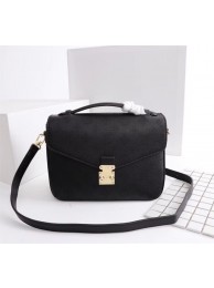 Louis Vuitton Mahina Leather POCHETTE METIS M40780 black HY8458fo19