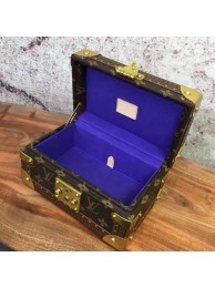 Louis Vuitton Mini Monogram Canvas Treasure Box 40665 Dark Blue HY24448Pf97