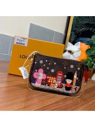 Louis Vuitton MINI POCHETTE ACCESSOIRES M45906 red HY3003fc78