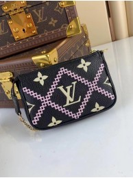 Louis Vuitton MINI POCHETTE ACCESSOIRES M81140 black HY24989Xr72