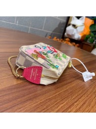 Louis Vuitton MINI POCHETTE ACCESSOIRES N60487 white HY22075rf73