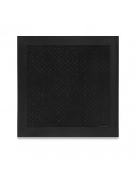 Louis Vuitton MONACO SQUARE Monogram flower pattern silk M71150 black HY7014Gh26