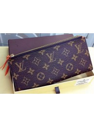 Louis Vuitton Monogram Canvas ADELE WALLET M61287 Orange HY2445ki86