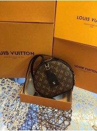 Louis vuitton monogram canvas BOITE CHAPEAU SOUPLE M52294 black HY26332jo45