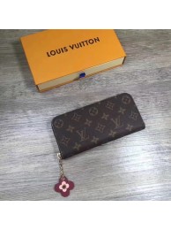 Louis Vuitton Monogram Canvas CLEMENCE WALLET M64201 Red HY4941DS71