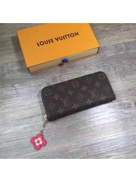 Louis Vuitton Monogram Canvas CLEMENCE WALLET M64201 Rose HY12665ki86