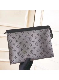 Louis Vuitton Monogram Canvas Clutch Bag POCHETTE APOLLO A61692 Silver HY25188tQ92