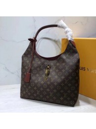 Louis Vuitton Monogram Canvas Flower Hobo Original Leather Bag M43547 Caramel HY22469VI95