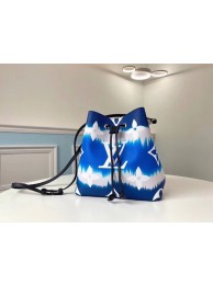 Louis Vuitton Monogram Canvas Neonoe Original Leather M45126 Blue HY2458Xw85