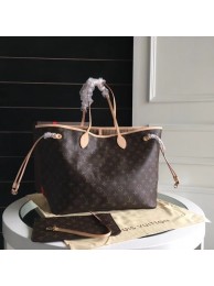 Louis Vuitton Monogram Canvas Original NEVERFULL GM M40990 apricot HY13706Qu69
