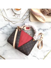 Louis Vuitton Monogram Canvas original V TOTE BB M43966 Cerise Red HY17207jo45