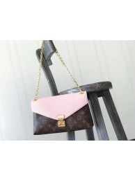 Louis Vuitton Monogram Canvas Pallas Chain Cerise M41201 Pink HY12359Oq54