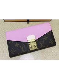Louis Vuitton Monogram Canvas PALLAS WALLET M58413 Pink HY7551NP24