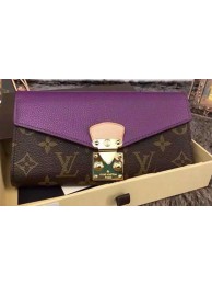 Louis Vuitton Monogram Canvas PALLAS WALLET M58414 Purple HY20699EB28