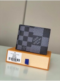 Louis vuitton Monogram Canvas Wallet N60434 grey HY8227XW58