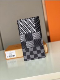 Louis vuitton Monogram Canvas Wallet N60440 grey HY21856Va47