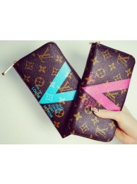 Louis Vuitton Monogram Canvas Zippy Wallet M60928 HY13076DO87