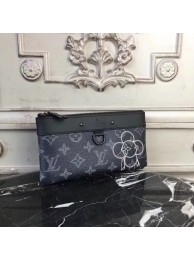 Louis vuitton Monogram Canvas ZIPPY Wallet M62897 black HY25204mV18