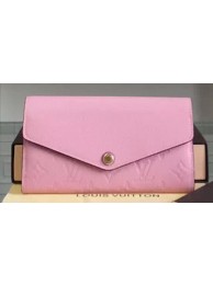 Louis Vuitton Monogram Empreinte Josephine Wallet M61003 Pink HY17144oK58