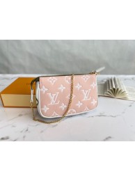 Louis Vuitton Monogram Empreinte MINI POCHETTE ACCESSOIRES M81284 Pink HY12548pk20
