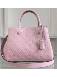Louis Vuitton Monogram Empreinte MONTAIGNE BB Bag M50665 Pink HY16950Kn56