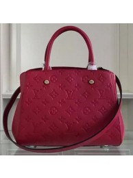 Louis Vuitton Monogram Empreinte MONTAIGNE BB Bag M50665 Red HY22172uk46