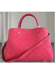 Louis Vuitton Monogram Empreinte MONTAIGNE MM Bag M50668 Rose HY15774Gh26