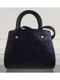 Louis Vuitton Monogram Empreinte NANO MONTAIGNE Bag M50865 Black HY23233ER88