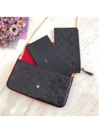 Louis Vuitton Monogram Empreinte POCHETTE FeLICIE M64064 Royal HY18906rf34