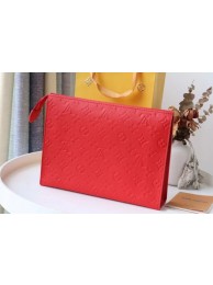 Louis Vuitton Monogram Empreinte POCHETTE VOYAGE MM M41058 red HY8908Gm74