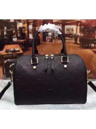 Louis Vuitton Monogram Empreinte Speedy 30 Bag M40762 Black HY2100nB26