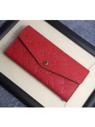 Louis Vuitton Monogram Empreinte WALLET M60565 Red HY14990KX51
