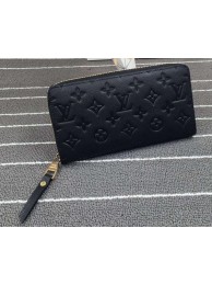 Louis Vuitton Monogram Empreinte Zippy Wallet X60017 Black HY15106HW50
