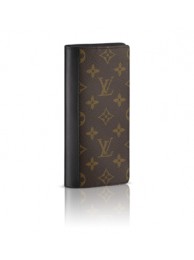 Louis Vuitton Monogram Macassar Canvas Tanon Wallet M93800 HY23522wv88