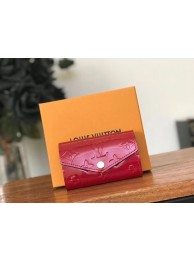 Louis Vuitton Monogram Vernis 6 KEY HOLDER 90900 red HY14924Oj66