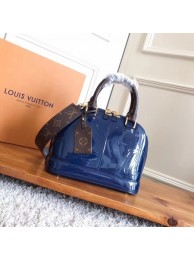 Louis Vuitton Monogram Vernis ALMA BB M54704 Blue HY25627wn15