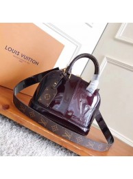 Louis Vuitton Monogram Vernis ALMA BB M54704 Brown HY1233pk20