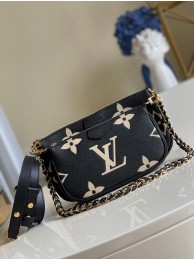 Louis Vuitton MULTI POCHETTE ACCESSOIRES M45777 Black&Cream HY11807TL77