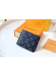 Louis Vuitton MULTIPLE WALLET M70422 Navy Blue HY16250yx89