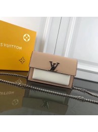 Louis Vuitton MYLOCKME BB CHAIN LOUISE M63471 apricot HY24579fj51