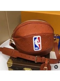 Louis Vuitton NBA Ball in Basket Shoulder Bag M57974 Brown HY21116De45